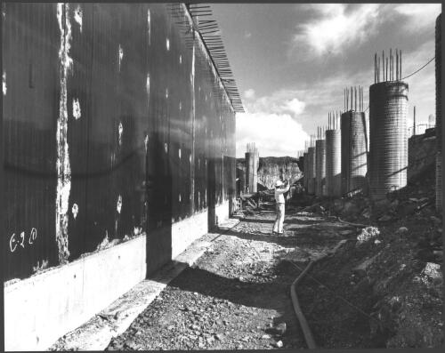 [Construction site A.N.A.H.L.] Australian National Animal Health Laboratory, Geelong, Victoria, 1979, [1], John Holland [picture] / Wolfgang Sievers