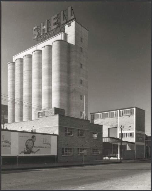 John Holland Constructions, City Road, South Melbourne, 1961 [picture] / Wolfgang Sievers