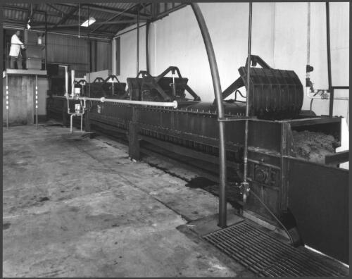 Wine making machinery at Orlando Winery, Rowland Flat, South Australia, 1966, 1 [picture] / Wolfgang Sievers