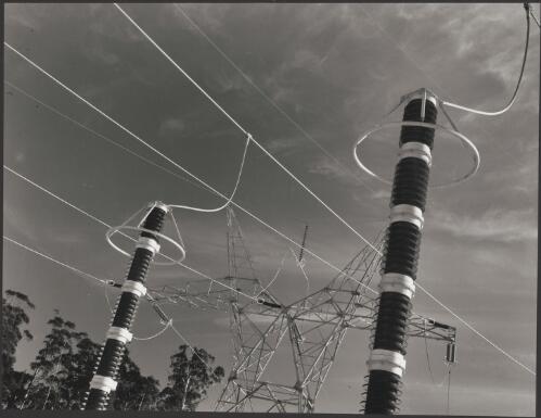 [Electric power lines at] Snowy Mountains Scheme, 1960 [2] [picture] / Wolfgang Sievers