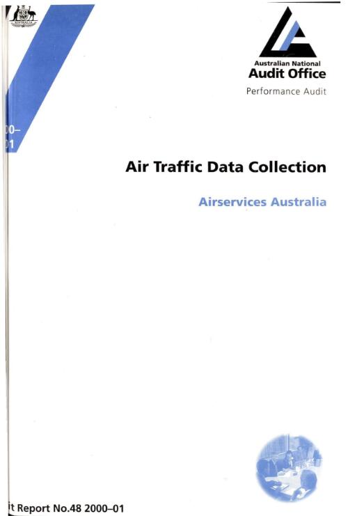 Air traffic data collection : Airservices Australia / the Auditor-General