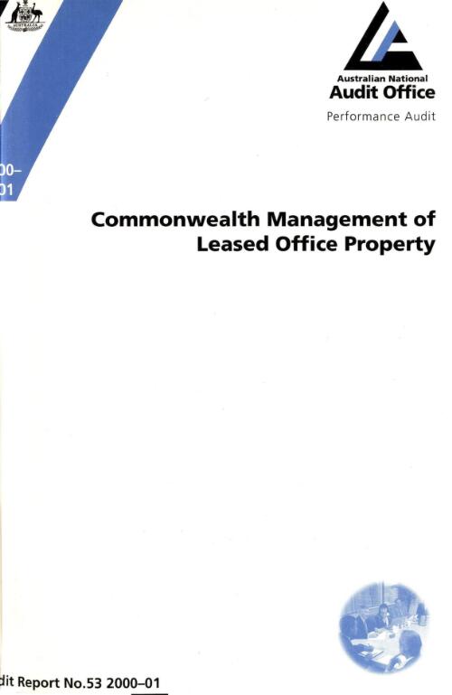 Commonwealth management of leased office property / the Auditor-General