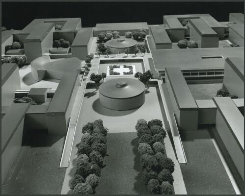 La Trobe University [architectural] model, Victoria, architect: Yuncken Freeman, 1965 [3] [picture] / Wolfgang Sievers
