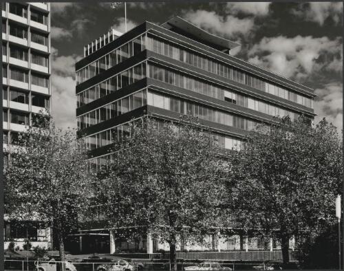 APM building just south over Swanston Street Bridge Melbourne