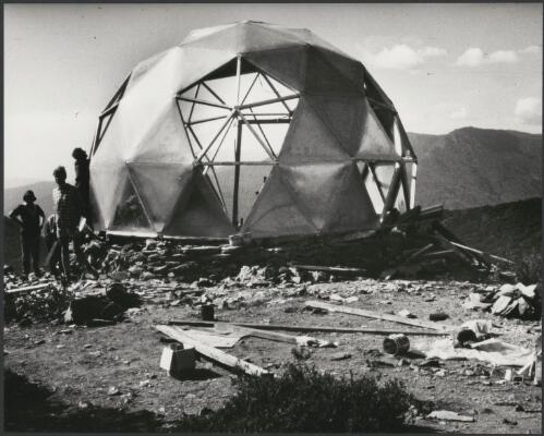 Comalco igloo construction, 1966, [2] [picture] / Wolfgang Sievers