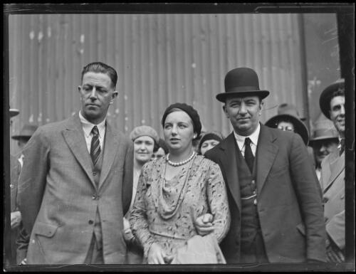 Wizard and Iris Smith with Mr Harkness, New South Wales, 1931 [picture]