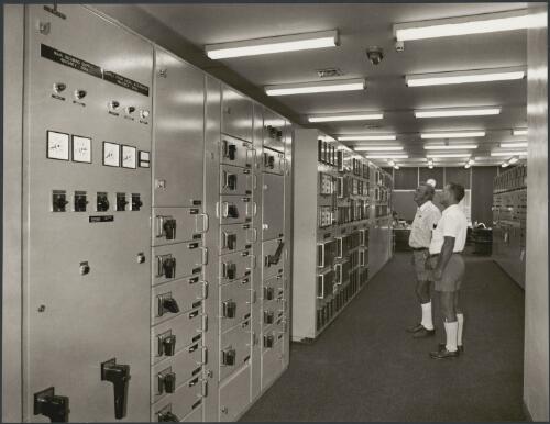 Interior of city zone substation, Darwin, Northern Territory 1977, 2 [picture] / Wolfgang Sievers