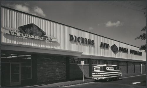 Dickins New World Supermarket, Melbourne, Victoria, 2 [picture] / Wolfgang Sievers