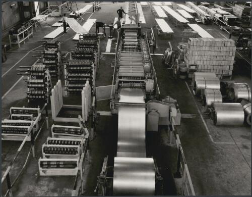 Roll forming plant, John Lysaght, Sunshine, Victoria, 1966, [4] [picture] / Wolfgang Sievers