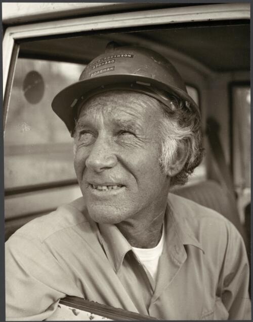 Foreman at Queensland Nickel's Greenvale mine, 1975, 3 [picture] / Wolfgang Sievers