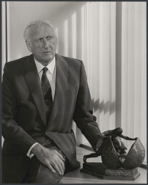 Mr. Jim Roche, founder of the Roche Group of companies, Melbourne, 1984, 2 [picture] / Wolfgang Sievers
