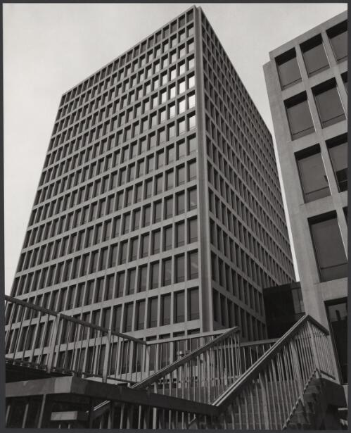 State government offices, Spring Street, Melbourne, 1968, 2 [picture] / Wolfgang Sievers