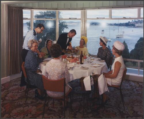 Diners at Wrest Point Casino, Tasmania, 1965, 2 [picture] / Wolfgang Sievers