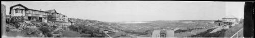 Panorama between houses with views across to water, Rose Bay, New South Wales, 1 [picture] / EB Studios