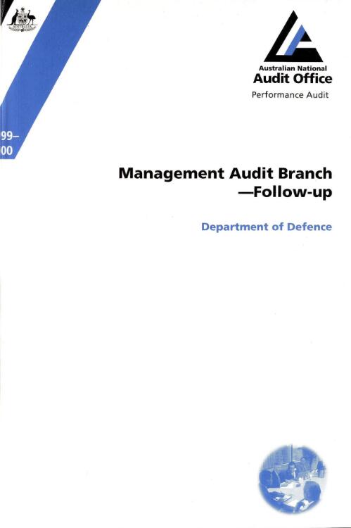 Management Audit Branch : follow-up : Department of Defence / The Auditor-General