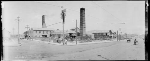 Panorama of Fowler Pottery, Camperdown, Sydney, ca. 1910, 1 [picture] / EB Studios