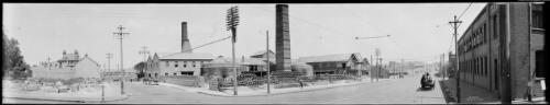 Panorama of Fowler Pottery, Camperdown, Sydney, ca. 1910, 2 [picture] / EB Studios