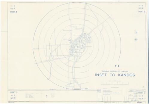 Census division of Lawson : inset to Kandos / Commonwealth of Australia, P.M.G.'s Department