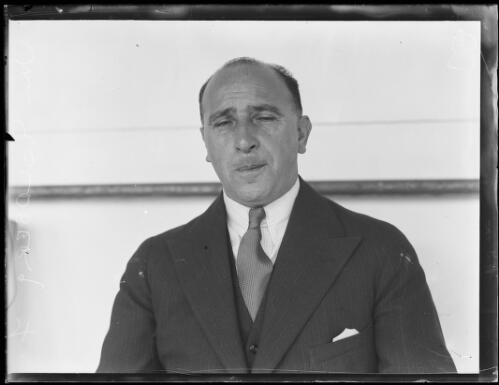 Politician Frank Goldberg, Sydney, ca. 1930s [picture]