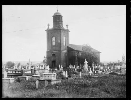 St. Mathews church during Back to Windsor Week, Windsor, New South Wales, 19 November 1932 [picture]