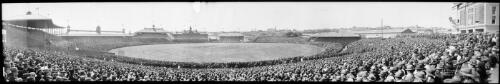 Panorama of the fifth test match, Sydney Cricket Ground, Sydney, 28 February 1925 [picture] / EB Studios