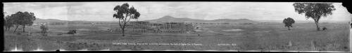 Panorama of early developments in Canberra, 30 October 1924 [picture] / EB Studios