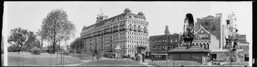 Panorama of the T & G Building, corner of Elizabeth and Park Streets, Sydney, 1 [picture] / EB Studios