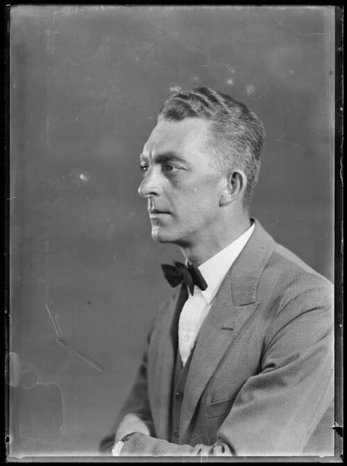Mr Lightfoot wearing a suit and bow tie, New South Wales, ca. 1930, 2 [picture]