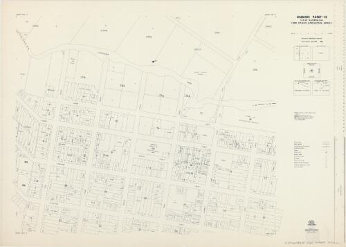 Mudgee [cartographic material] / produced by the Central Mapping Authority, Department of Lands, N.S.W