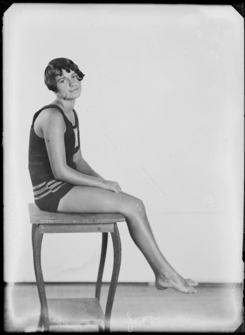 Swimmer Jeannie Cocks, New South Wales, ca.1930, 1 [picture]