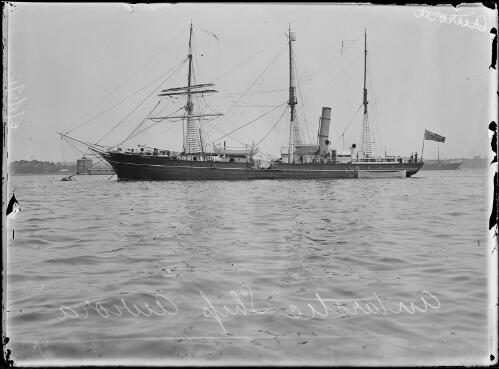 Antarctic ship the Aurora anchored, Sydney, August 1912 [picture]