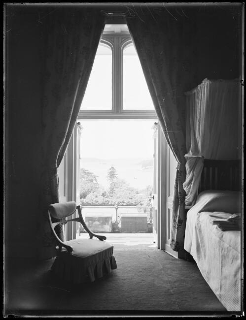 View of Lake Burley Griffin from a bedroom window at Government House, Canberra, 1934 [picture]