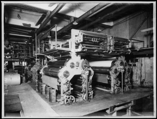 Sun Herald Newspaper Press Room, Sydney, 1930 [picture]