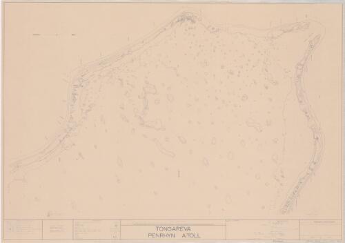Tongareva, Penrhyn Atoll [cartographic material] / mapped in 1975 by Photogrammetric Branch, H.O. Dept. of Lands & Survey