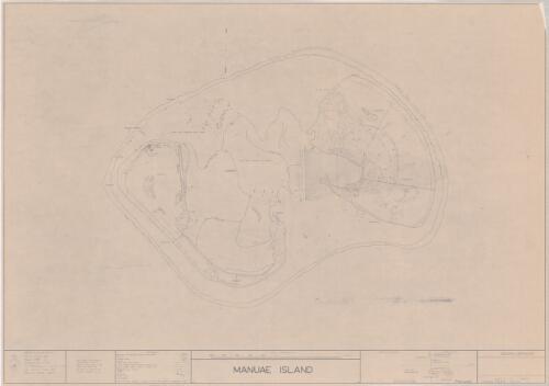 Manuae Island [cartographic material] / mapped in 1975 by Photogrammetric Branch, H.O. Dept. of Lands & Survey