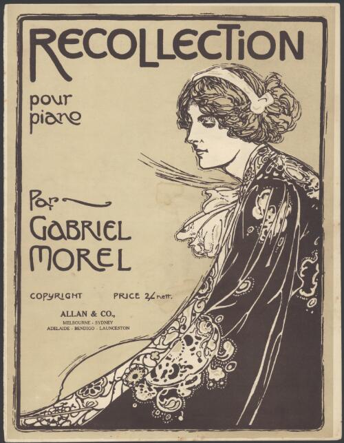 Recollection [music] : pour piano / par Gabriel Morel