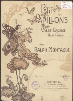 Petit papillons [music] : valse caprice pour piano