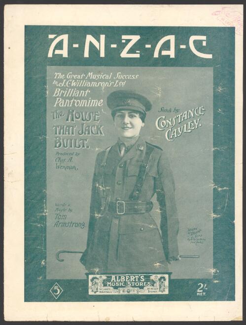 ANZAC (Australian-New Zealand Army Corps) [music] / words & music by Tom Armstrong