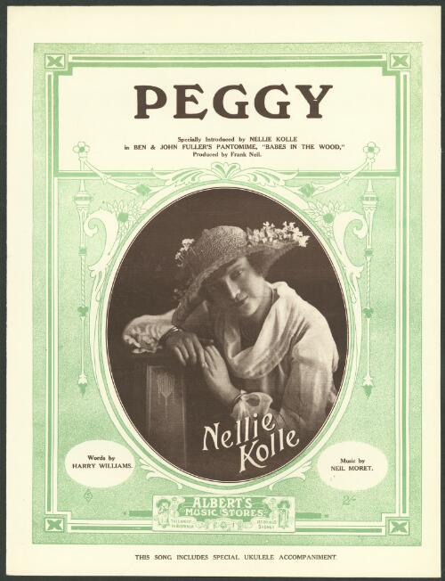 Peggy [music] / words by Harry Williams ; music by Neil Moret