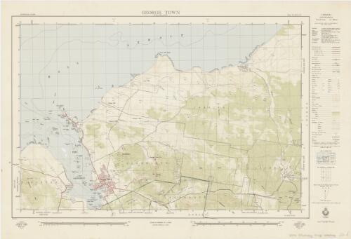 Australia 1:31,680, Tasmania topographical, second series. 8215-I-N, George Town (previously Beaconsfield B) [cartographic material] / production ... by the Lands and Surveys Department