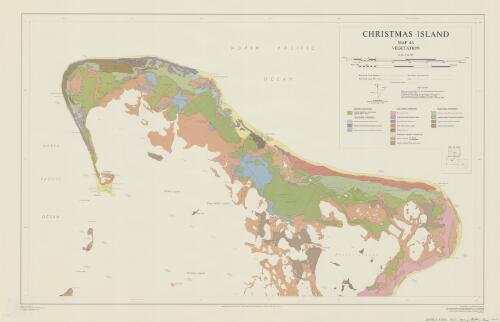 Christmas Island [cartographic material] / base map constructed, drawn and photographed by Directorate of Overseas Surveys, 1967