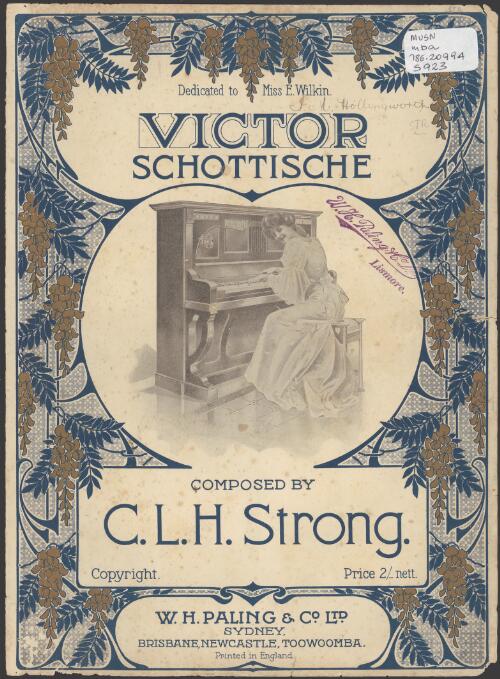 Victor schottische [music] / composed by C.L.H. Strong