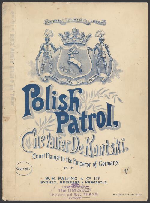 Polish patrol, op. 401 [music] / Chevalier De Konstki