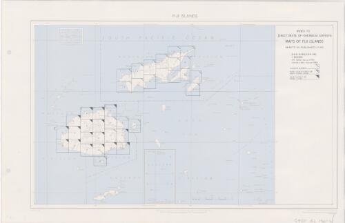 Fiji Islands : index to Directorate of Overseas Surveys maps of Fiji Islands / Directorate of Overseas Surveys