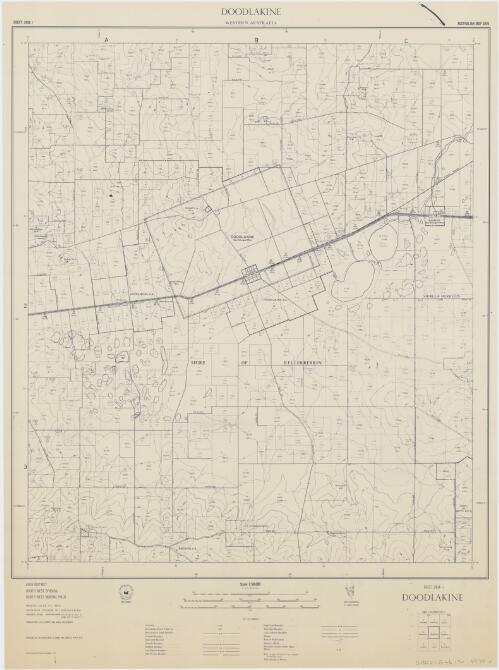 [Western Australia] R.F. 1:50 000. Sheet 2434-I, Doodlakine, Western Australia [cartographic material] / prepared by the Department of Lands and Surveys