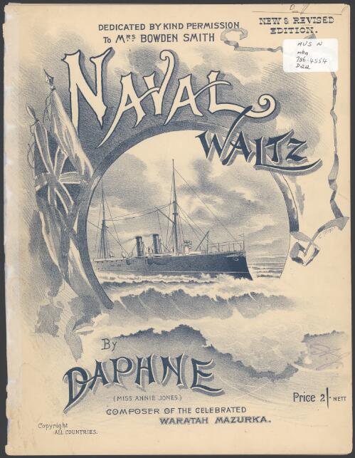 Naval waltz [music] / by Daphne (Annie Jones)