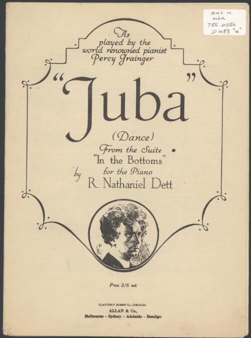 Juba (Dance) [music] : from the suite In the Bottoms for the piano / by R. Nathaniel Dett