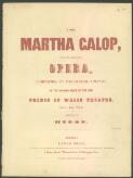 Martha galop [music] / by Bilse ; arranged by Gollmick