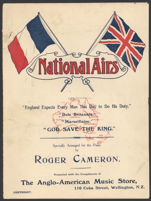 National airs [music] / ... arranged for the piano by Roger Cameron