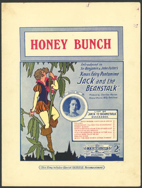 Honey bunch [music] / words and music by Cliff Friend